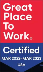  ?? ?? SURVEY HIGHLIGHTS:
• 90% say White Horse Village is a physically safe place to work.