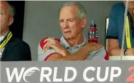  ?? GETTY IMAGES ?? Veteran coach Wayne Bennett, who is currently preparing England for this weekend’s World Cup semifinal against Tonga, loved his time with the Kiwis in 2008.