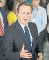  ?? MATT CARDY / GETTY ?? David Cameron