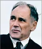  ??  ?? PROTEST: Sir Mark Rylance, seen in his Dunkirk role, attacked dredging plan