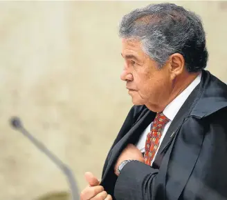  ?? DIDA SAMPAIO/ESTADÃO - 29/6/2018 ?? Minorias. Para o ministro Marco Aurélio Mello, País precisa de mais segurança jurídica