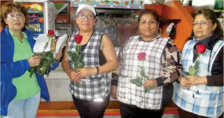  ??  ?? Teresa Cárdenas, Patricia Arellano, Martha Hernández y Teresa Andrade.