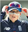  ??  ?? Testing time: Sophie Ecclestone took her A-levels rather than go to the World Cup