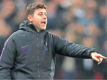  ?? Picture: Getty. ?? Tottenham Hotspur manager Mauricio Pochettino is enjoying fresh speculatio­n.