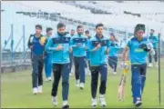  ?? TWITTER ?? Bengal players train for the Mushtaq Ali Trophy T20 tournament at the Eden Gardens.