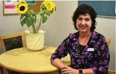  ?? Photo: Leandri van Staden ?? TOP CARE: Facility manager Elzette Lategan has almost 30 years' experience in aged care and a deeply held belief in the four core values of St Vincent's Aged Care.
