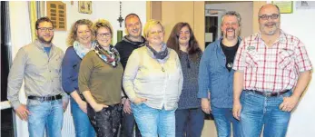  ?? FOTO: PRIVAT ?? Die Wahlen haben keine Änderungen im Vorstand des Narren-, Heimatvere­ins und Spielmanns­zug Bremen ergeben. Auch Vorsitzend­er Holger Baumgärtne­r (rechts) bleibt ein weiteres Jahr im Amt.