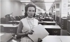  ?? ?? Charlotte Curtis in the New York Times newsroom. Photograph: Penguin Random House