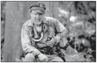  ??  ?? John C. Reilly stars as Hank Marlow in the new film Kong: Skull Island. It came in first at last weekend’s box office and made about $61 million.