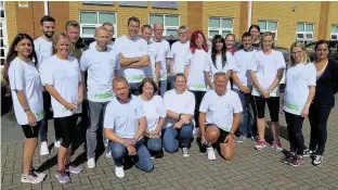  ??  ?? > The Great Birmingham Run team from Charter Court Financial Services