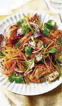  ??  ?? Tasty treats Chefs can get cooking this week with healthy recipes for scallops and chicken tikka