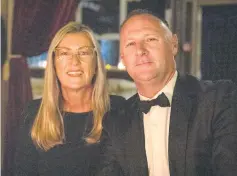  ??  ?? Gary Alway and his wife Jodene at the 2020 awards night. PHOTO: Supplied.