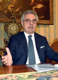  ??  ?? Alla guida
Il presidente di Fondazione Cassamarca, Luigi Garofalo