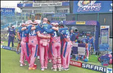  ?? BCCI ?? Skipper Sanju Samson says inside RR’S team huddles there are regular talks about the Covid-19 situation outside and what the purpose of the players is as cricketers.