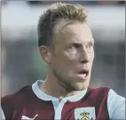  ??  ?? Scott Arfield: Burnley goal threat