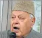  ??  ?? Farooq Abdullah