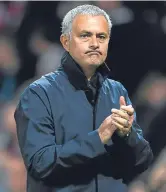  ??  ?? Manchester United manager Jose Mourinho.