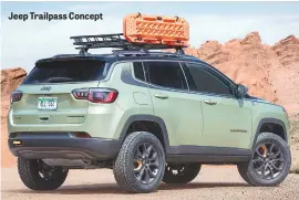  ??  ?? Jeep Trailpass Concept