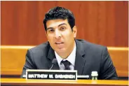  ?? Kirk McKoy / Los Angeles Times ?? Assemblyma­n Matt Dababneh was accused by a lobbyist of sexual misconduct in a restroom.