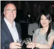  ??  ?? Don McConkey, managing director Co-op Wines and Spirits with Trinh Bui, senior products and promotions manager.