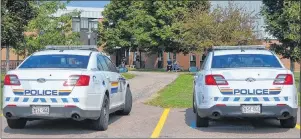  ?? ERIC MCCARTHY/JOURNAL PIONEER ?? RCMP rushed to Westisle Composite High School Friday at noon after receiving a report of a potential threat involving a firearm.