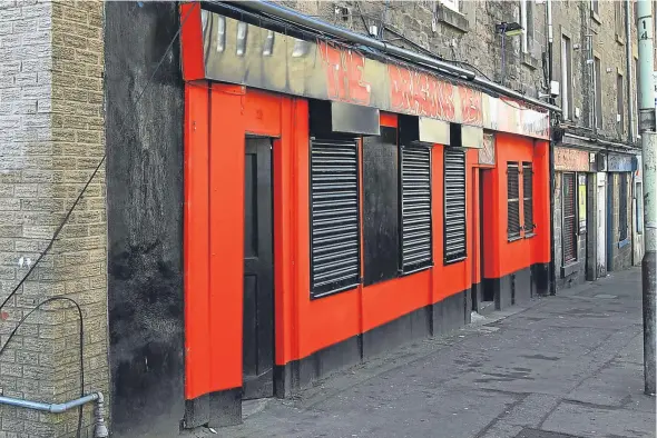  ??  ?? The former Weavers Tavern in Princes Street is in the midst of a makeover ahead of a revamp as a North American-style sports bar.