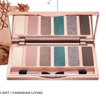  ??  ?? We adore the limited-edition Lise Watier x Elle Palette Weekender
EYESHADOWS ($48, lisewatier.com). The rose-gold-and-marble packaging is gorgeous, and the metallic shades inside are au courant and provide major colour payoff.