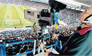  ??  ?? Calling the shots: John Nicholson’s book argues that TV has taken ownership of the game
