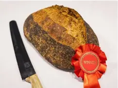  ?? Picture: British Baker ?? TOP COB:
The winning loaf