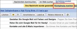  ??  ?? Anders überlegt? Wenn Sie die entspreche­nde Option aktivieren, wartet Gmail 30 Sekunden mit dem Abschicken der E-Mail.