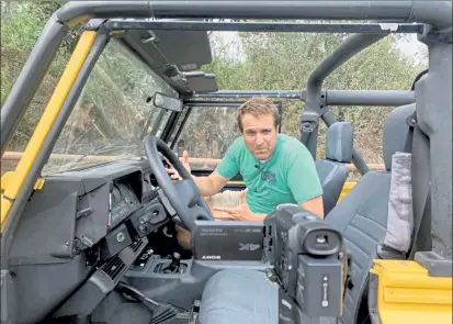  ?? NEW YORK TIMES COURTESY DOUG DEMURO ?? Doug Demuro, who has 3.7 million Youtube subscriber­s for his videos about cars, recently branched out into an auction website, Cars & Bids.