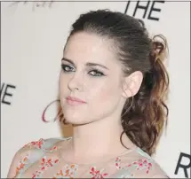  ?? Mike Coppola/getty Images ?? Twilight actress Kristen Stewart apologizes to fans for “making them so angry. It was not my intention.”