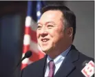  ?? Brian A. Pounds / Hearst Connecticu­t Media ?? Connecticu­t Attorney General William Tong has sought accountabi­lity from the pharmaceut­ical industry for its alleged role in the opioid crisis through litigation such as the state’s lawsuit against Stamford-based Purdue Pharma, the maker of OxyContin.