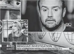  ?? CBSNEWS. COM ?? Lara Logan, appearing on CBS This Morning, talks about CBS’ 60
Minutes apology about the Benghazi interview with Dylan Davies. New informatio­n raises questions about the interview.