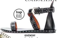  ??  ?? GIVENCHY Sandalias planas con apliques (695 €).