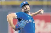  ?? CHRIS O’MEARA — THE ASSOCIATED PRESS FILE ?? Toronto Blue Jays’ Robbie Ray won the AL Cy Young Award on Wednesday, bouncing back from taking a rare pay cut after a dismal season to capture pitching’s top prize.