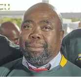  ?? / SY D N E Y SESHIBEDI/GALLO IMAGES ?? Sports Minister Thulas Nxesi.