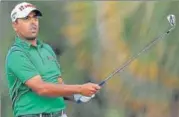  ?? AFP ?? Anirban Lahiri recorded two-under 70 in his opening round.