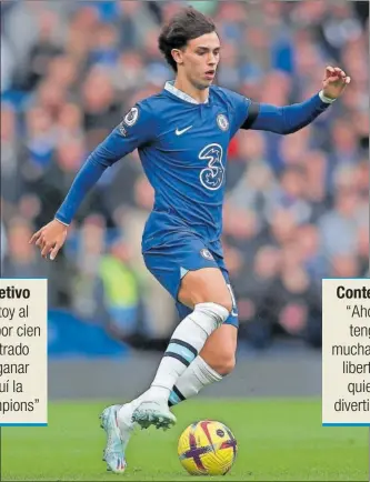  ?? ?? João Félix, en una acción con el Chelsea.