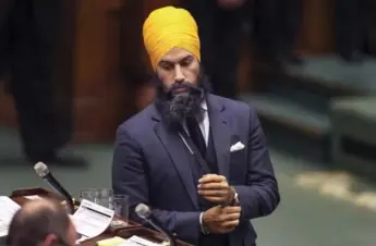  ?? ANDREW FRANCIS WALLACE/TORONTO STAR ?? A candidate like MPP Jagmeet Singh could help draw younger, urban voters to the NDP, one party member said.