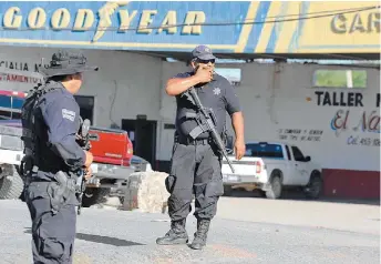  ?? JORGE CARBALLO ?? El fracaso en seguridad es lo medible en encuesta de GCE.