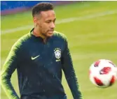  ?? GETTY IMAGES ?? Brazil doesn’t want Neymar speaking to the media, specifical­ly about his antics on the field.