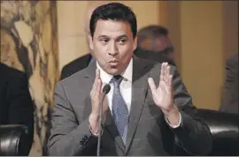  ?? Al Seib Los Angeles Times ?? A COMPLAINT of harassment, discrimina­tion and retaliatio­n has been filed against Los Angeles City Councilman Jose Huizar, officials said this week.