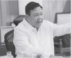  ?? ?? Mayor Jerry P. Treñas says he felt insulted at the statements issued by Chinese Consul General Zhang Zhen who labeled as “illegal and void” the tribunal’s arbitral award to the Philippine­s and that China “has and will never accept it.”