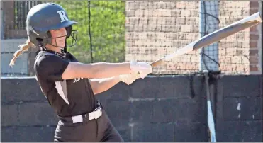  ?? Scott Herpst, file ?? Senior Jenna Morgan belted a homerun for Ridgeland on Senior Night against Heritage last Tuesday.