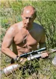  ?? Foto: dpa ?? Wladimir Putin – der typische russische Mann?