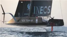  ??  ?? America’s Cup crew are now a more integrated part of the sailing machine than ever