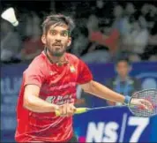  ?? AP ?? Srikanth Kidambi during his Indonesia Open Superserie­s semifinal against Korea's Son Wanho in Jakarta on Saturday.