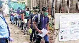  ??  ?? The Mumbai University has suggested screening of staff and students at the time of entry to the college as well as queue management inside and outside the premises.