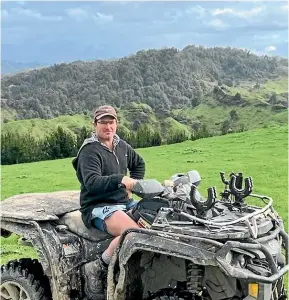  ?? ?? Ben Murphy’s farm has been in the family for over 100 years. His father Kevin Murphy was one of the first farmers to implement a Council farm plan in 1997.